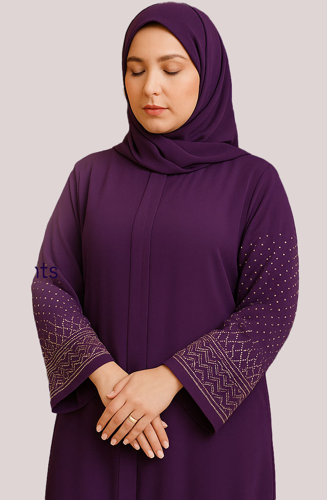 عباية إماراتية ستراس بالفولار