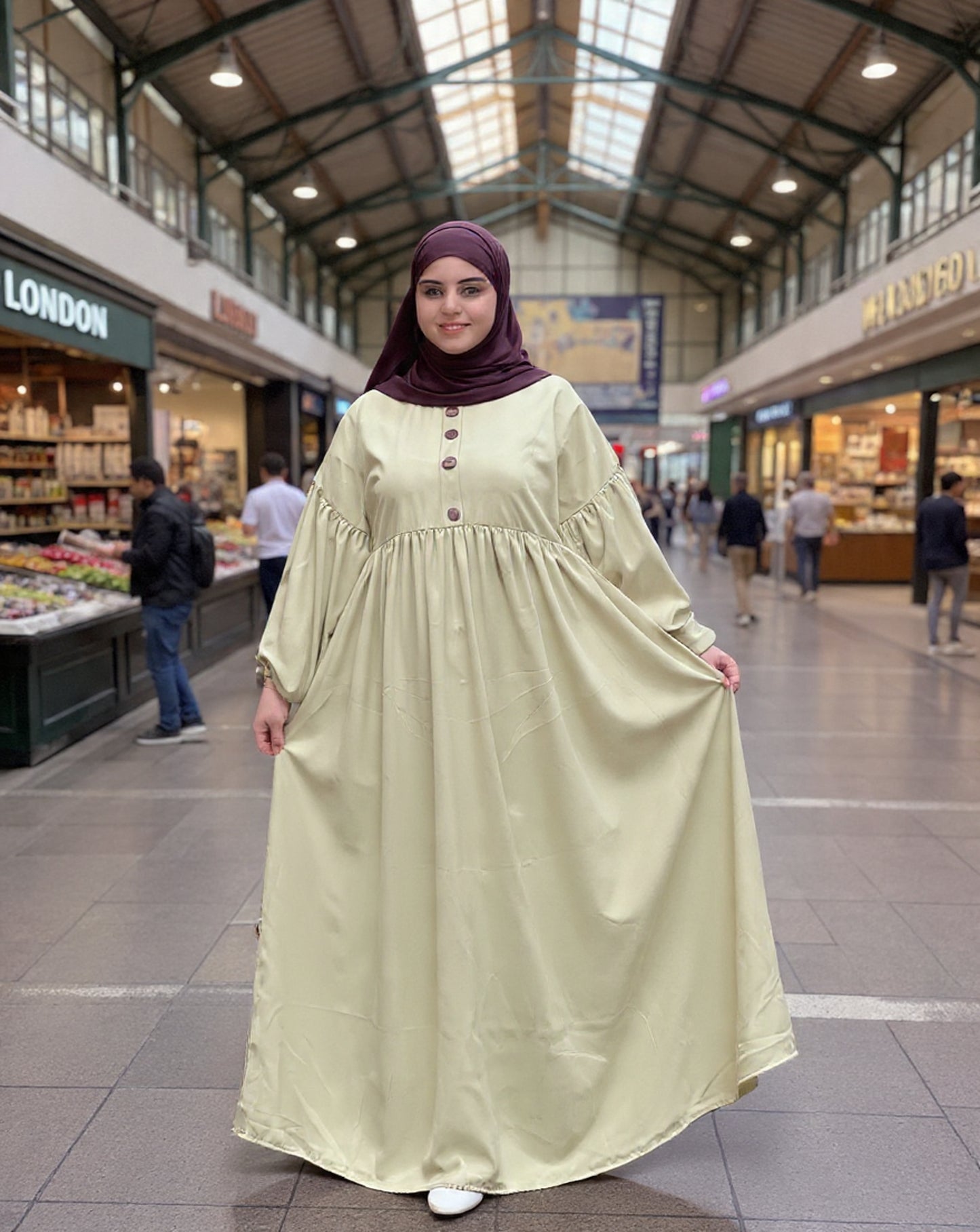 عباية صدفية: أناقة تلائم كل الإطلالة